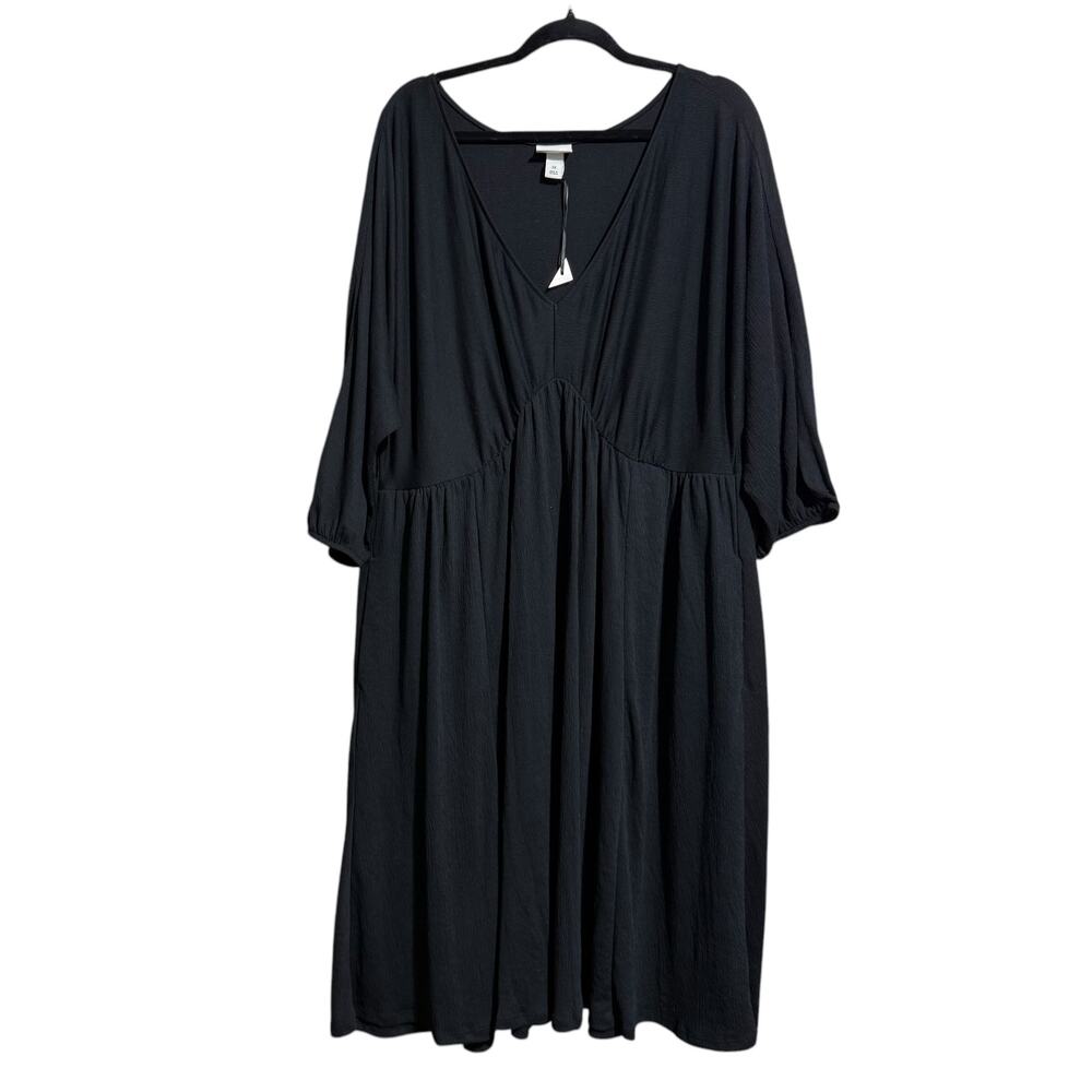 Ava & Viv Black Midi Dress